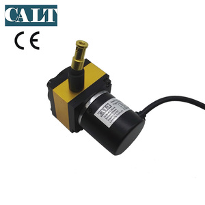 Sensor de desplazamiento de salida, potenciómetro de cadena de CWP-S250 para medir 250mm, 0 ~ 10V - Product Image 2