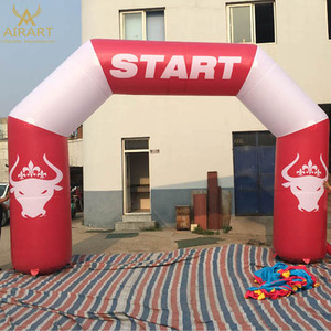 Cổng Vòm Sự Kiện Thể Thao Ngoài Trời Cửa Hàng Tại Nhà Máy Đường Đua Khởi Động/Hoàn Thiện Bơm Hơi Mặt Tiền Cổng Vòm - Product Image 2