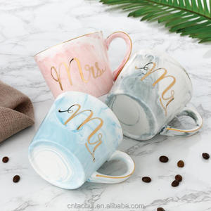 Porcelain Coffee Mugs Ceramic Valentine Couple Mug Coffee Tea <strong>Cup</strong> Mug - Product Image 4