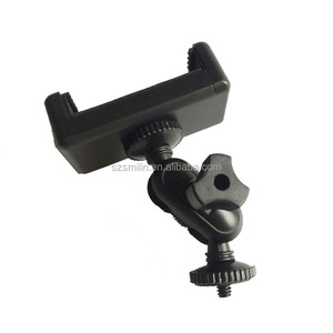Smilin fabrika kamera Accessoires çift döner dağı ortak ile uzatılabilir kelepçe montaj için üzerinde akıllı kamera kafası - Product Image 6