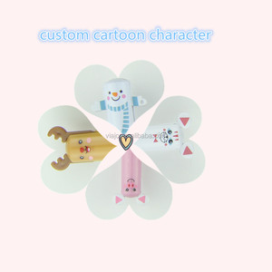 卡哇伊双色笔卡通字符凝胶圆珠笔 - Product Image 5