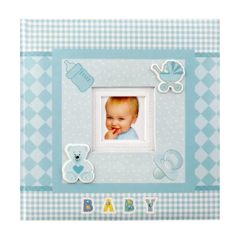 Pequeno projeto da foto do bebê álbum livro da foto do bebê papel de impressão new born 4x6 deslizamento de Papel em 200 fotos lindo álbum de fotos 10*15 centímetros