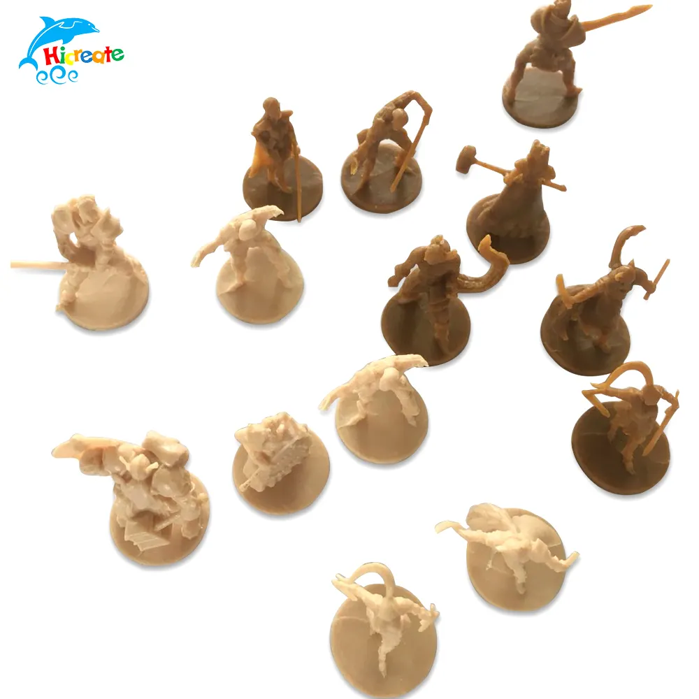 Benutzer definierte hochwertige Charakter Miniaturen Brettspiel Miniaturen Mini-PVC-Figur