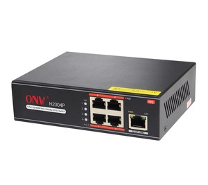 CCTV <strong>10</strong>/<strong>100M</strong> cheap poe <strong>lan</strong> adapter switches (ONV-H2004P) - Product Image 2