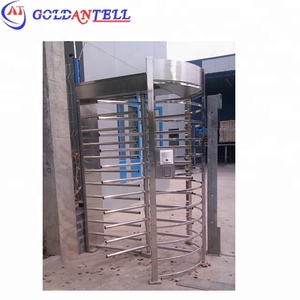 LED Digital Display and Counter <strong>Function</strong>(option) Full Height with Comfortable Passageway Space Fingerprint Turnstile&amp;barrier Gat - Product Image 1