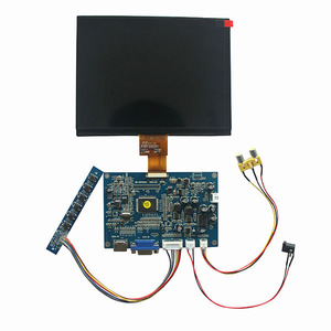Precio barato 8 pulgadas TFT LCD módulo cvbs VGA entrada para advisement Player