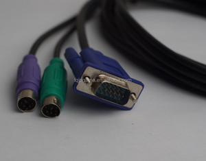 LQJP per cavo VGA PS2 1.5M cavo VGA SVGA KVM da 5 piedi per tastiera PS/2 mouse - Product Image 5
