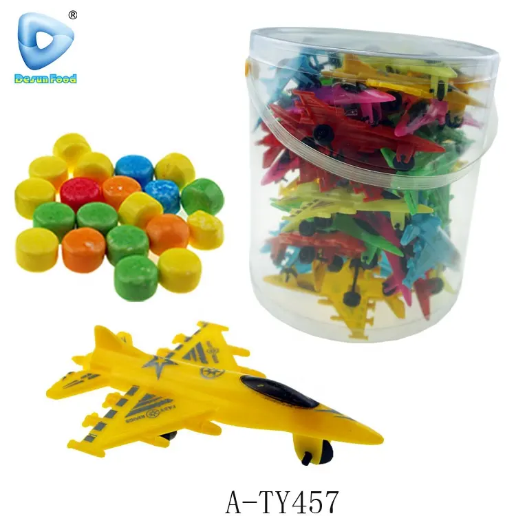 Plastic plane kids toy candy manufacturer