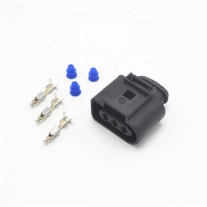 3 Pin vw 3.5mm Automotive Electrical Connector 1J0973723