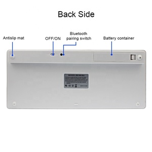 SUNGI蓝牙键盘蓝牙无线键盘适用于IOS iPad Air/Pro/iPad迷你安卓MacOS视窗平板电脑手机 - Product Image 5