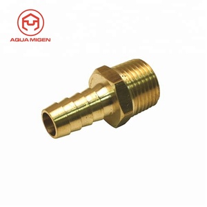 3/8 "X 3/8" זכר צינור אוויר/מים/דלק פליז צינור עקיצה אבזרי