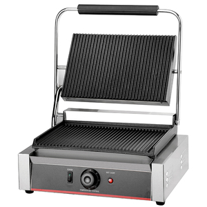 热卖商用电帕尼尼接触烤架 - Product Image 1