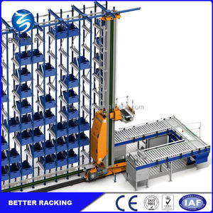 AS/RS Shuttle Systems Solución de manejo de materiales de almacén Sistema de recuperación de almacenamiento automático - Product Image 6