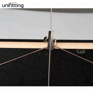 锌合金高品质 <span class=keywords><strong>J</strong></span> 形侧面螺丝钩用于图片悬挂系统 HK-0001-NK