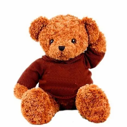 Commercio all'ingrosso 10cm mini t-shirt portachiavi orso peluche orsacchiotto