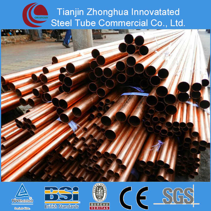 Straight Copper Pipe Type Thick Walled Copper Tube