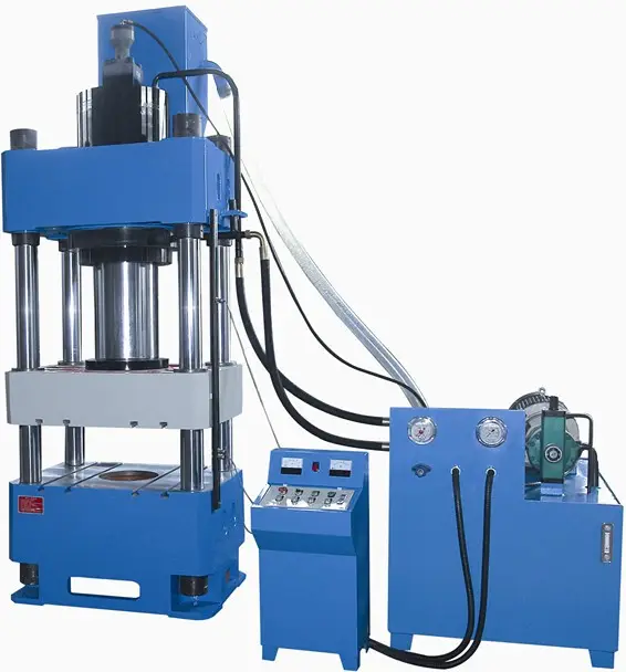 Yeni Y32 serisi 4 dört sütun hidrolik pres makinesi, satılık 500 tonluk hidrolik pres makinesi kullanılır değil