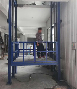Blei schiene 3 tonnen vertikale fracht aufzug für laden indoor