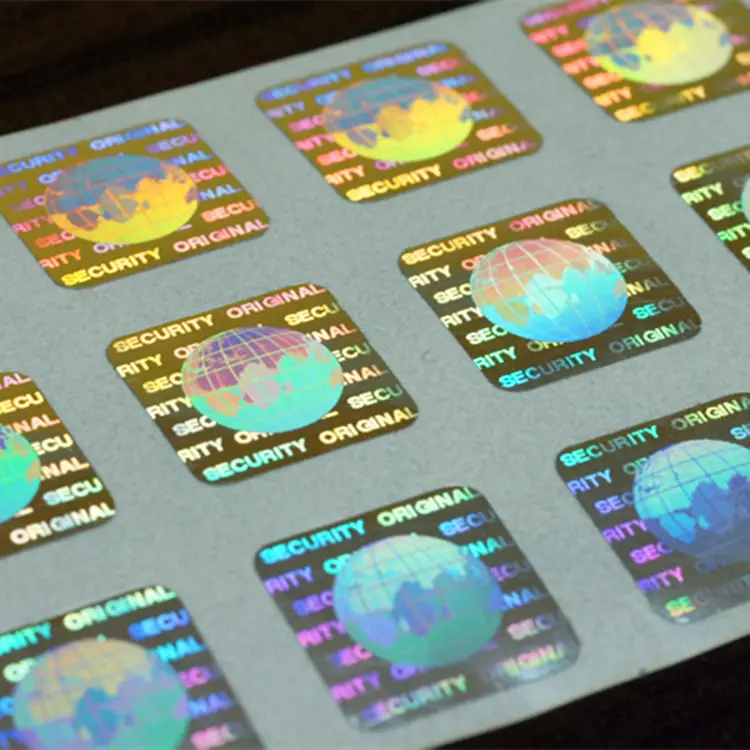 Heißer Verkauf Nach 3D Hologramm Aufkleber mit 2D Barcode