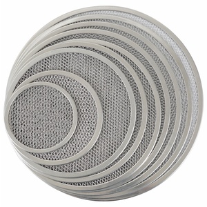 <strong>Hot</strong> Sale Customized Food Grade Aluminum 12&quot; Round Pizza Screen <strong>Baking</strong> Mesh Dishes&amp;pans