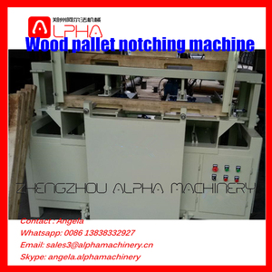 Best America Wooden Pallet Notching Machine/<strong>Automatic</strong> Double Head Wooden Pallets <strong>Notcher</strong>
