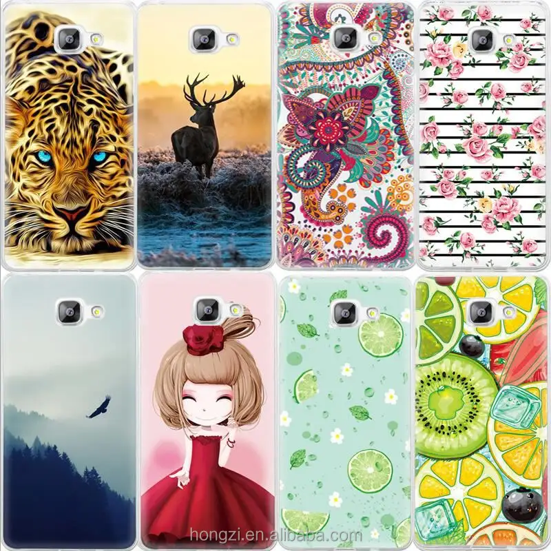 Capa de celular samsung, capa de silicone tpu macio para samsung galaxy on5 on7 a3 a5 a7 j1 mini j3 j5 j7 2016 grand prime g530