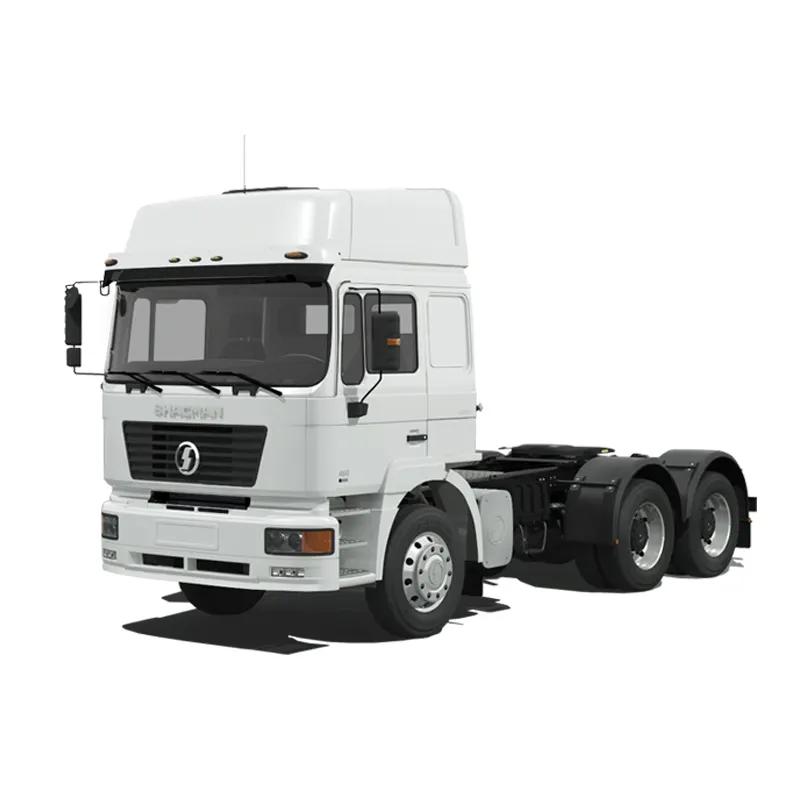 Shacman caminhão de trator, de alta qualidade, usado 6x6 terminal, para venda