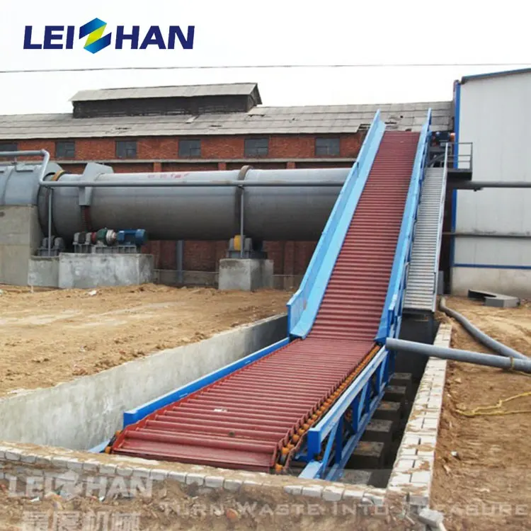 Leizhan Steel Plate Conveyor Belt /Chain  Chain Conveyor for Pulper