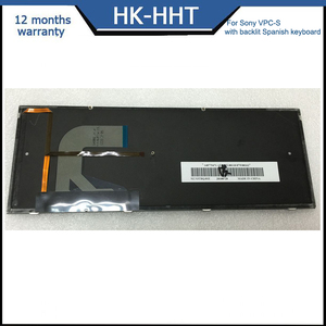 מחשב נייד HK-HHT מקלדת לסוני VPC-S <span class=keywords><strong>PCG</strong></span>-51111T 51111w S115ec s118e תאורה אחורית ספרדית מקלדת