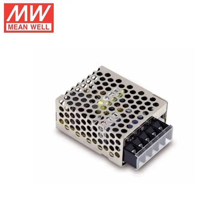 RS-15-12 Meanwell Mean Well 8W 10W 12W 15W 12V Transformateur Mini A MENÉ L'alimentation d'énergie