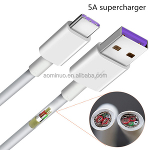 2018新款超快充4.5V 5A <span class=keywords><strong>USB</strong></span> Type-C线<span class=keywords><strong>USB</strong></span> 3.0 3.1 C型线适用于华为适用于Android手机