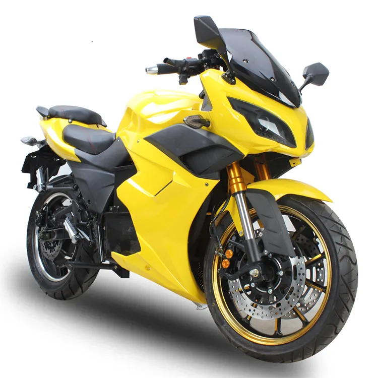 Mode Schoonheid Met 3000W Motor Motorbike Racing Volwassen Elektrische Motorfiets