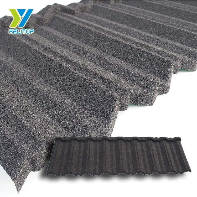 Best quality metal roofing nosen / roofing sheets / color sand coated roof tile/relitop