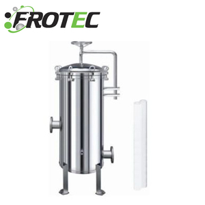 组合旋风分离器和滤筒过滤器在单一紧凑型设计工业废水处理多外壳 - Product Image 4