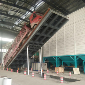 Stahl hof rampe zum Be-und Entladen von LKWs, Anhängern 10 Tonnen VH-YR-10 Dock Leveler 22M max. Hubhöhe 2*2m Tisch größe - Product Image 2