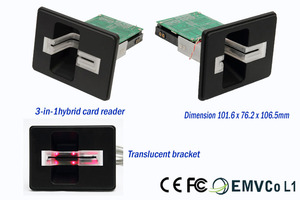 USB EMV inserimento manuale lettore di Smart Card di accesso tipo modulo di controllo prodotto - Product Image 6
