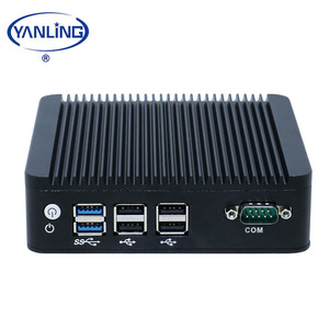 Small Sample Thin <strong>Client</strong> Celeron N3160 Quad Core Dual Nic X86 Single Board 4K Mini Pc with Three Display - Product Image 3