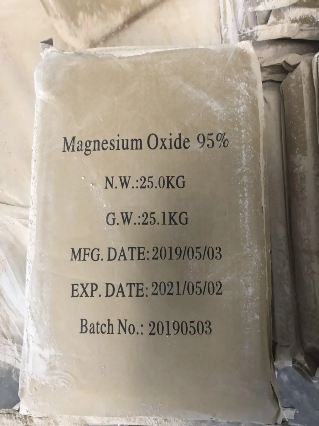 Magnesium Oxide Bột MgO 87% 90% 92% 93% Cho Oilwell Xi Măng Phụ Gia Sử Dụng