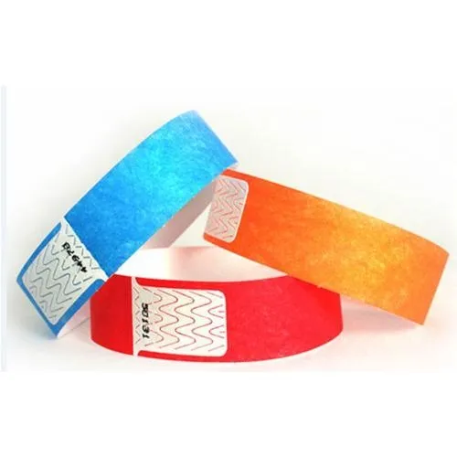 Pulsera de papel rfid de pvc con nfc, pulsera ultraliviana, ev1