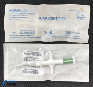 FDX-B RFID动物可注射微芯片，带注射器，用于猫/狗/兔子识别 - Product Image 4