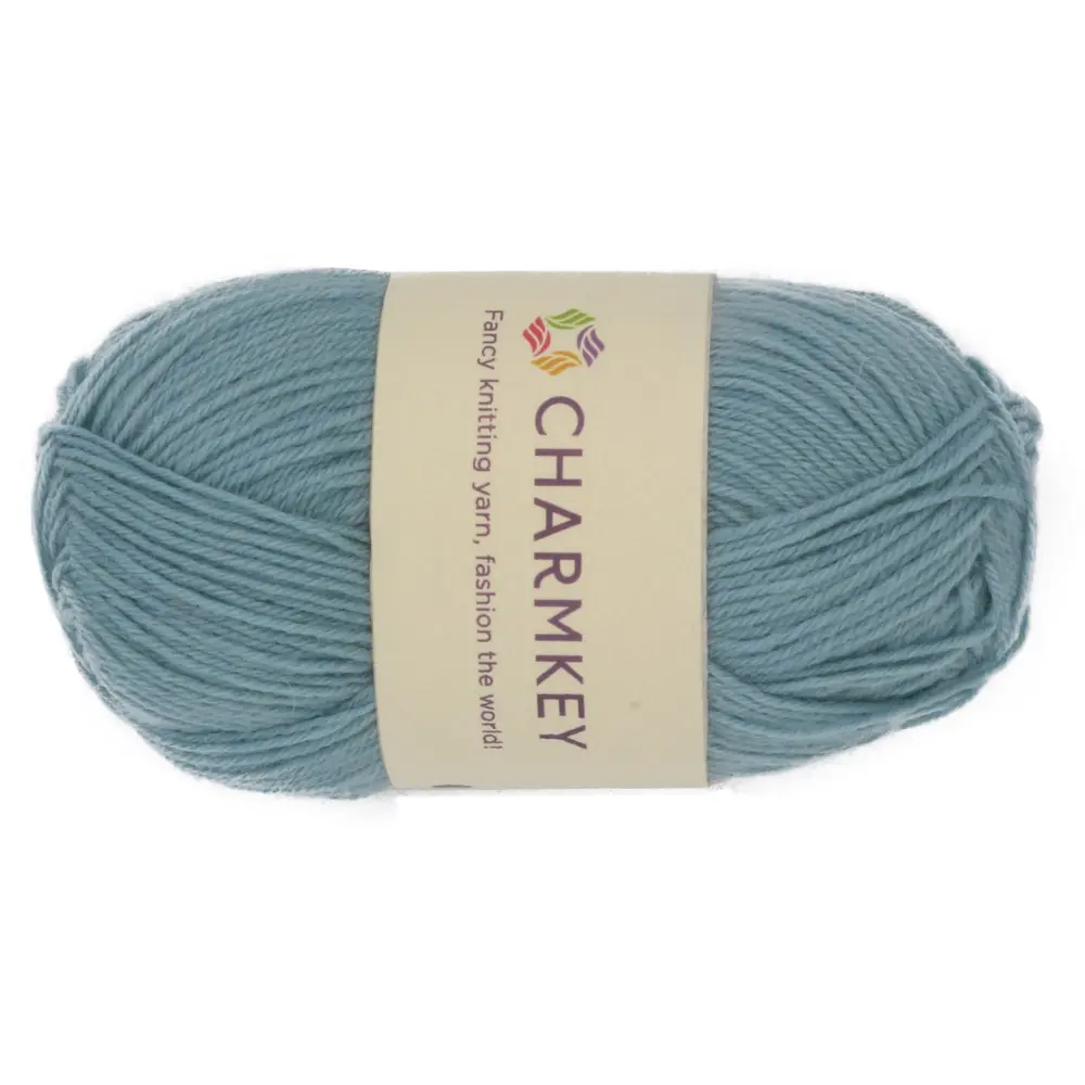 Gary color Hilados de lana peinada de peso crochet hilo mezclado descuento hilo de tejer con suave tala