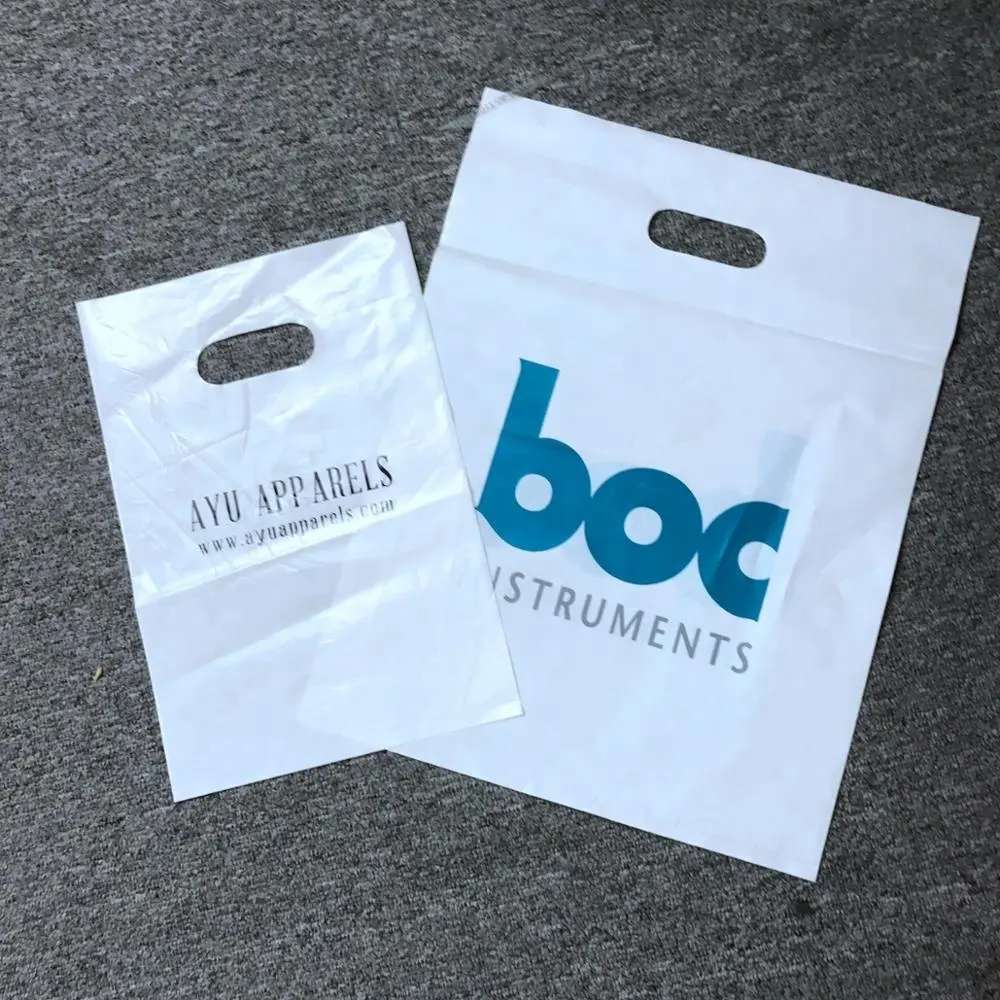 Personalizado de plástico bolsa/compras bolsa de plástico/bolsa de plástico de embalaje bolsa troquelada