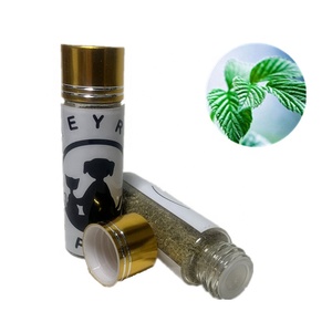 Heyri-botella de hierba gatera para mascotas, producto en oferta, fresca y seca, orgánica, natural, para gatos, gatitos, 40ML, 20g, de vidrio