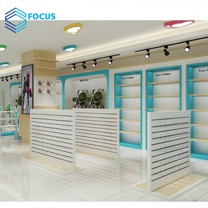 批发精品婴儿服装店展示家具设计儿童鞋店 - Product Image 4