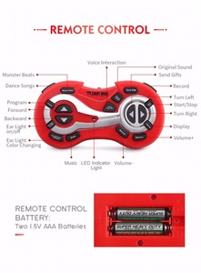 Dowellin 2,4G RC робот с голосовым управлением, умный робот-игрушка для детей