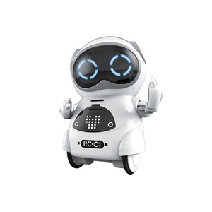 Perfect Gifts Voice Control Intelligent Kids Mini Dancing Pocket <strong>Robot</strong> with Light and Sound - Product Image 1
