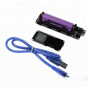 18650バッテリーシールドV3Raspberry Pi ESP32 OLED Rev1WiFiモジュールESP8266 (USBケーブル付き) - Product Image 4