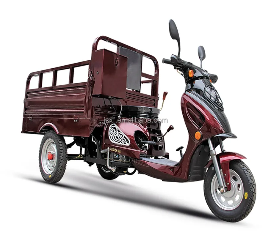 Triciclo de carga, 125cc handicapped triciclo, scooter desbloqueado