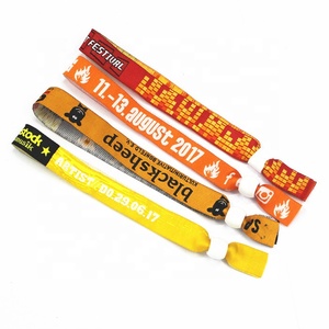时尚织物纺织节日定制腕带 - Product Image 4
