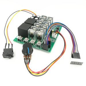 24V DC 12V 36V 48V 48V 60A controlador de velocidad del Motor DC de Control PWM - Product Image 1